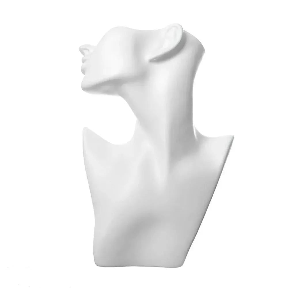 Jewelry Mannequin Bust | Integrated Earring Rack | PriceLows™