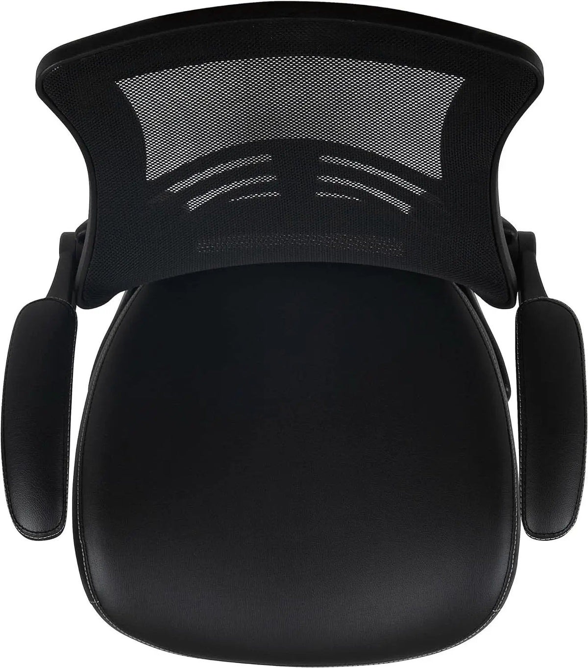 Kelista Mid Back Swivel Ergonomic Office Chair Black from PriceLows™