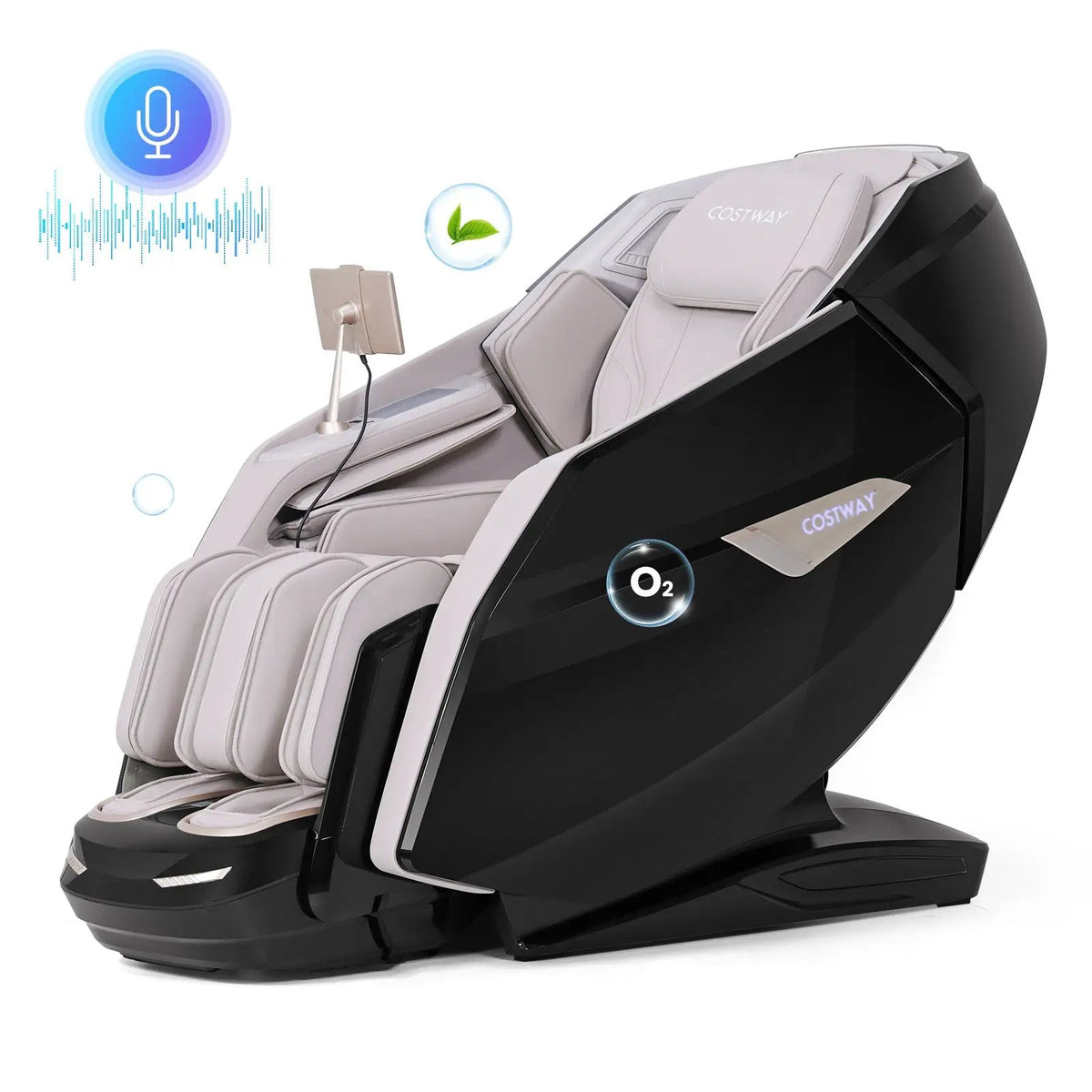 Zero Gravity Full Body Massage Chair | 4D Dual Roller | Heart Rate Monitor