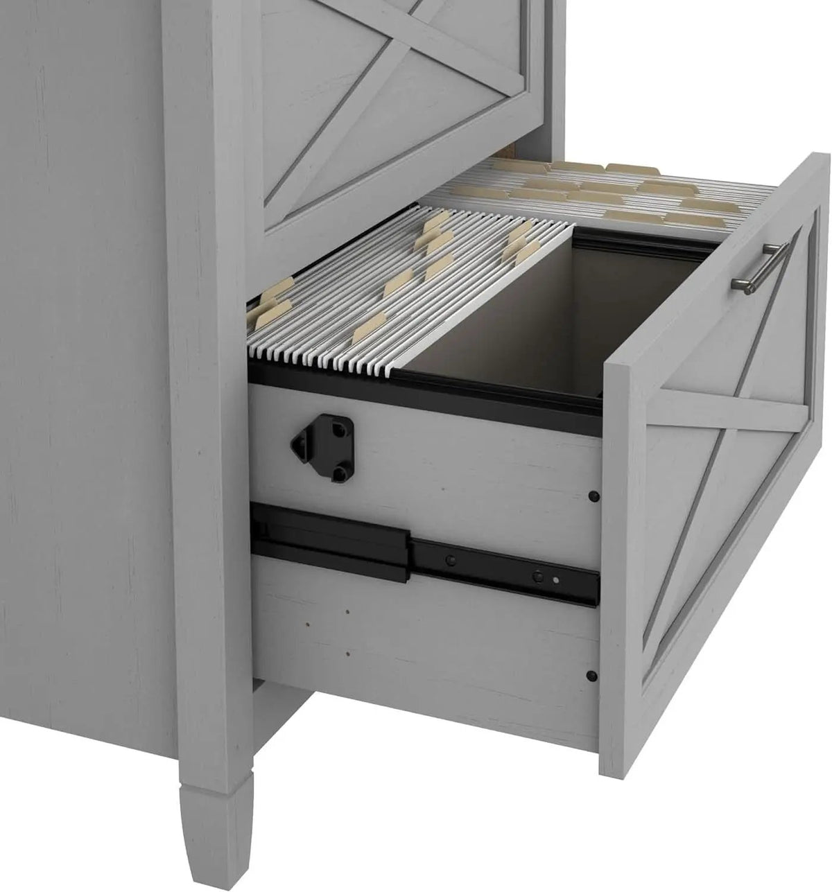 Key West 2 Drawer Lateral File Cabinet In Cape Cod Gray from PriceLows™