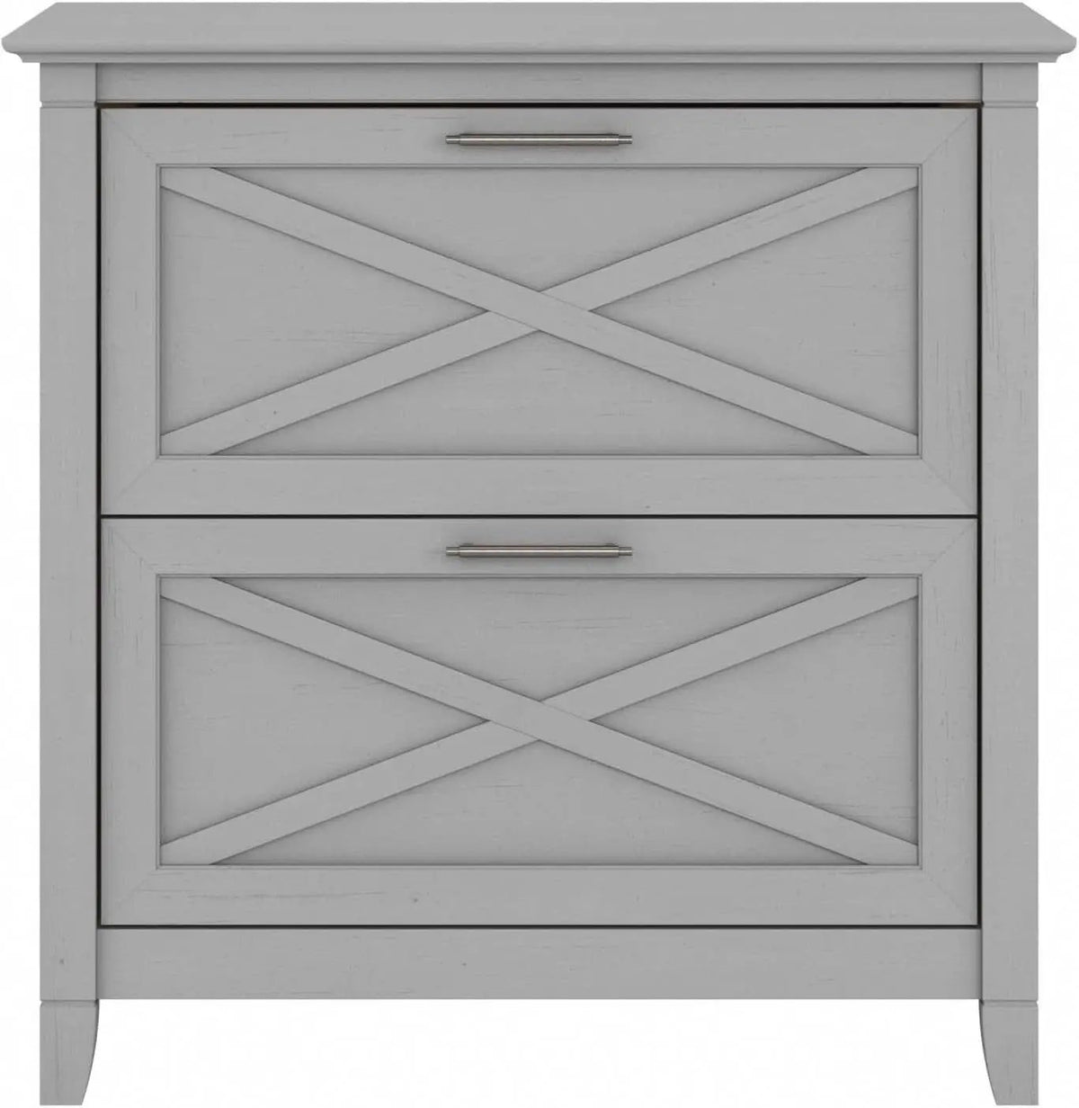 Key West 2 Drawer Lateral File Cabinet In Cape Cod Gray from PriceLows™