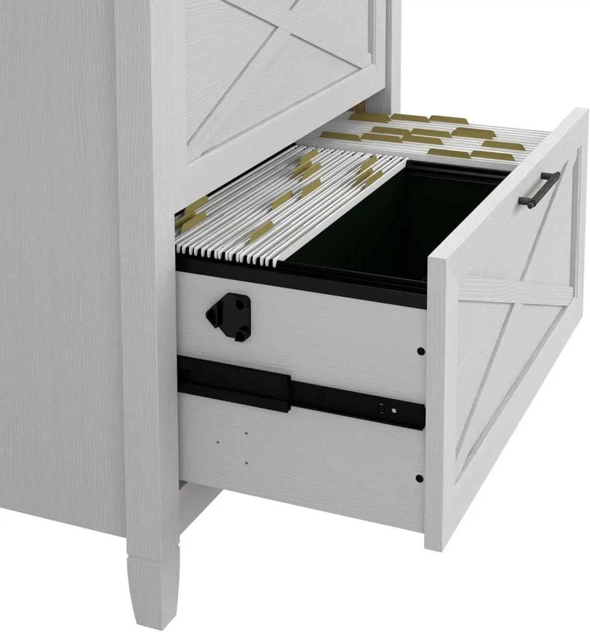 Key West Lateral File Cabinet 2 Drawer Modern Farmhouse from PriceLows™