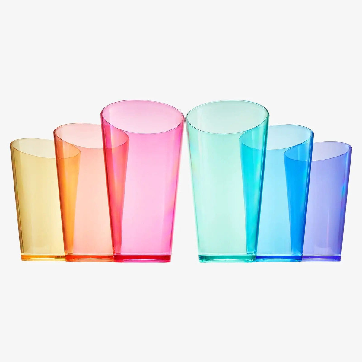 Madrid Acrylic Highball Glassware | 20 oz | Set of 6 | Acrylic