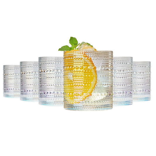 Classica Hobnail Lowball Glassware, Set of 6 from PriceLows™