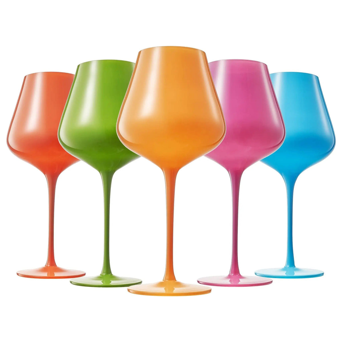 Stagioni Stemmed Wine Glassware, South Beach | 20 oz | Set of 5 | Entertaining