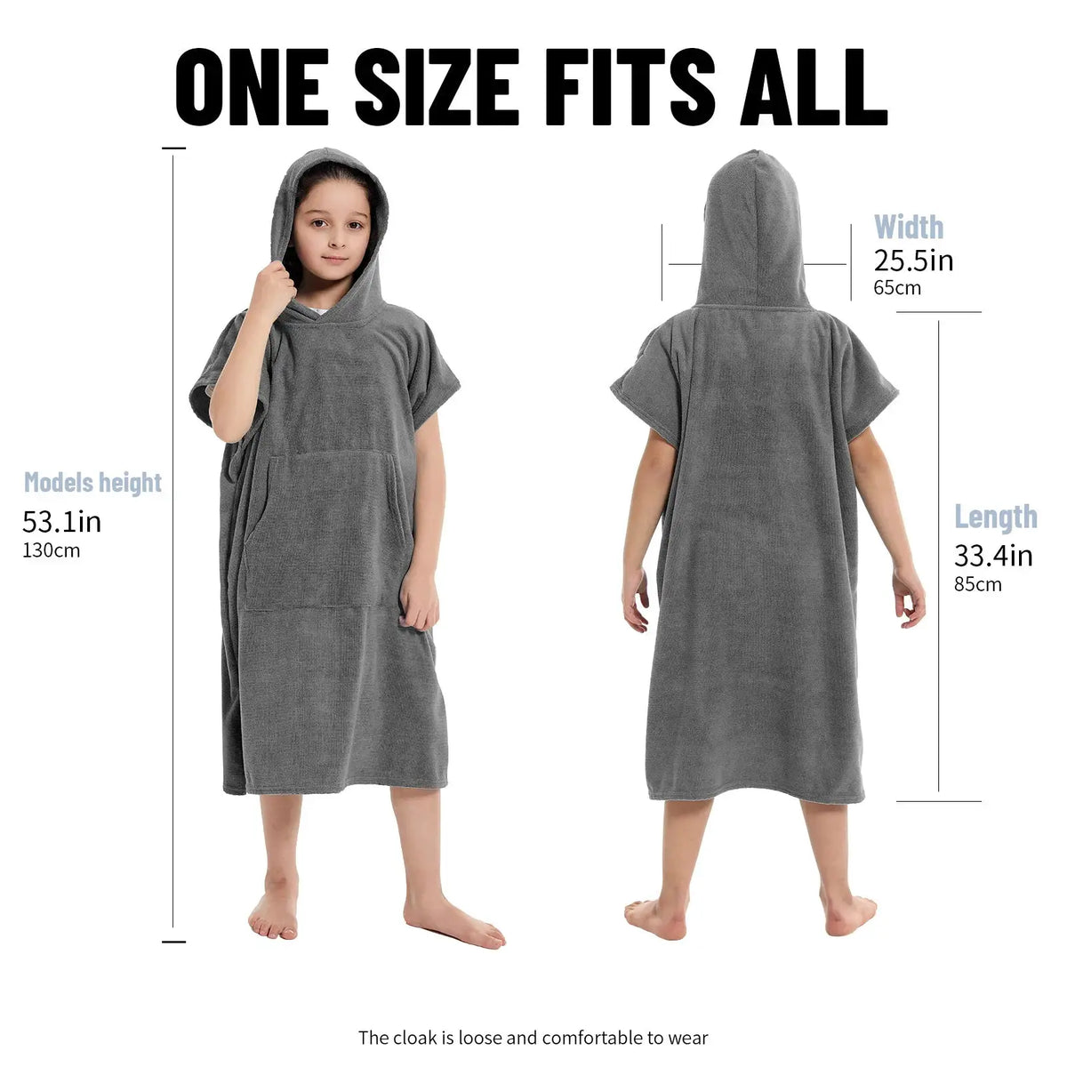 Kids Bath Towel Robe | Quick Dry | PriceLows™