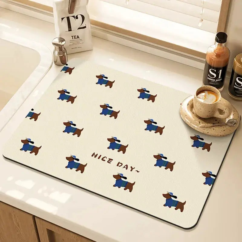 Kitchen Drying Mat | Heat Resistant & Quick Dry | PriceLows™