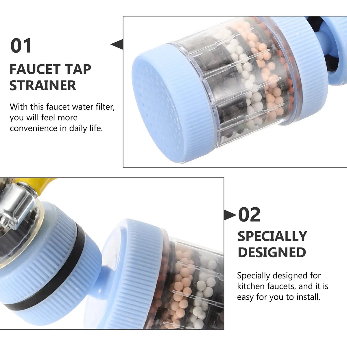 Kitchen Faucet Filter | Universal Rotating Design | PriceLows™