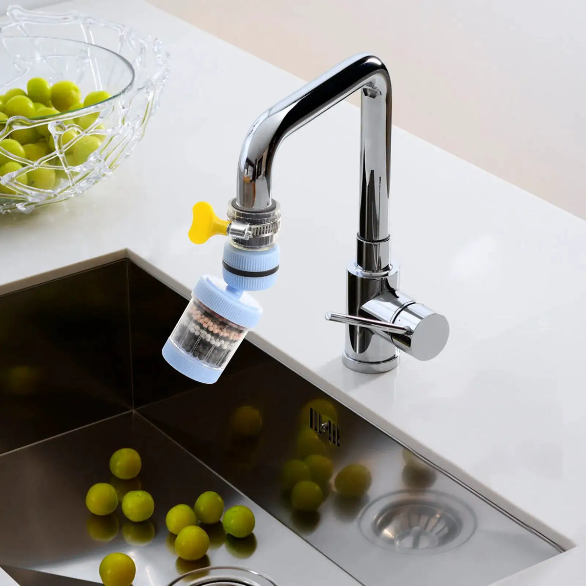 Kitchen Faucet Filter | Universal Rotating Design | PriceLows™