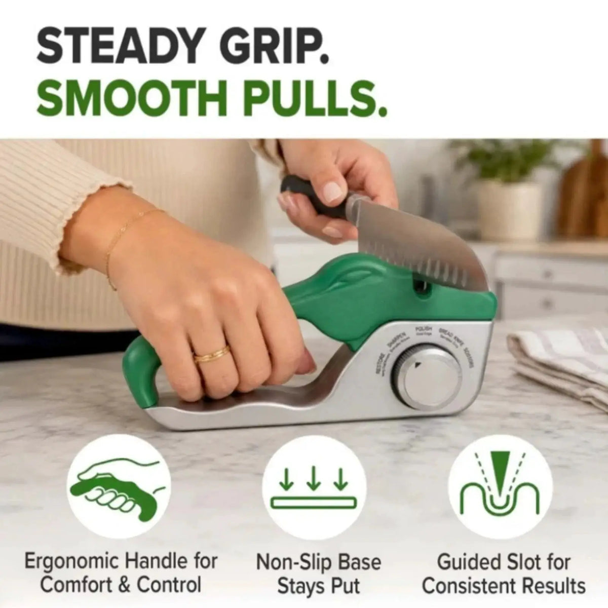 Knife Sharpener | Rotating Selector | PriceLows™