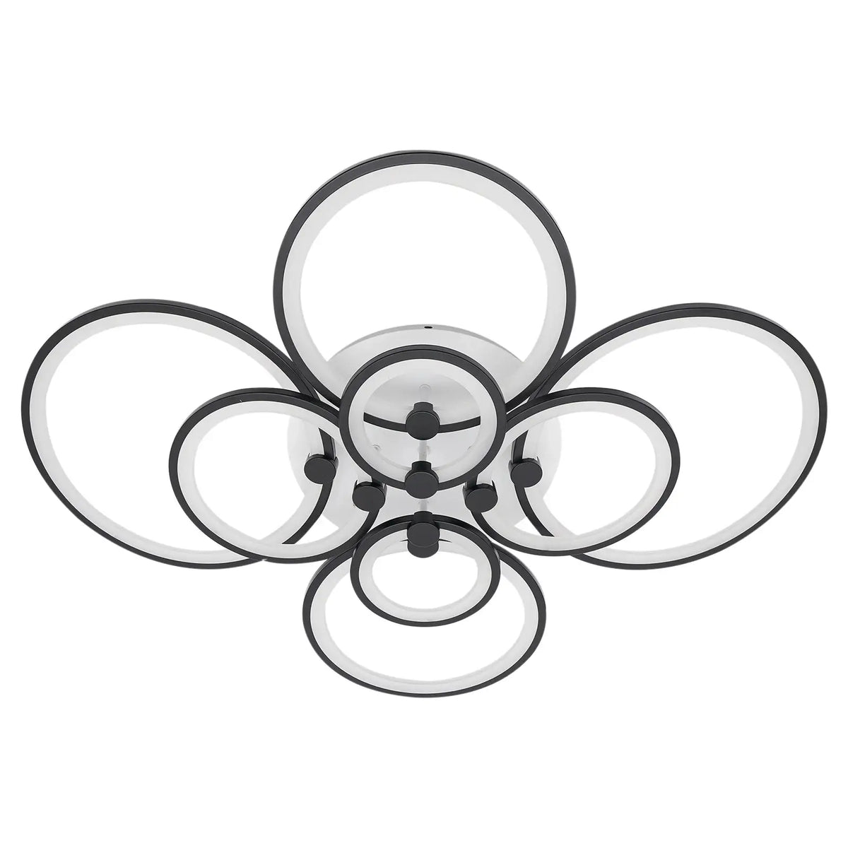 4/6/8 Heads Acrylic Modern LED Ceiling Light Flush Mount Stepless Dimming Lamp Chandelier Living Room Bedroom Indoor Lighting from PriceLows™