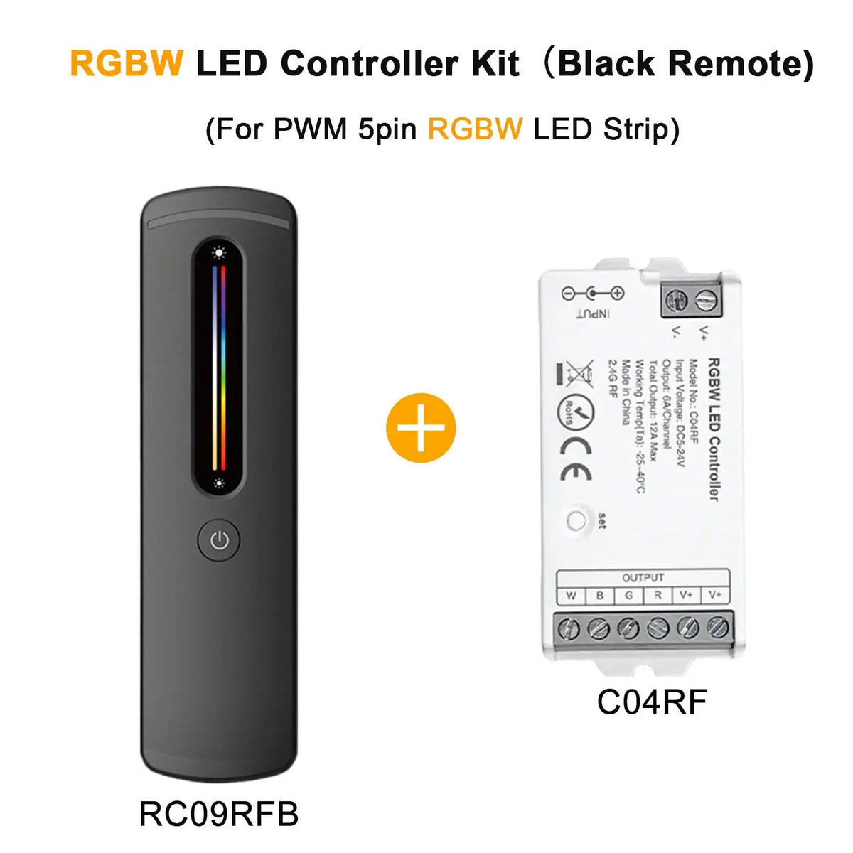2.4GHz LED Controller RF Remote Wireless LED Dimmer C01RF C02RF C03RF C04RF C05RF DIM CCT RGB RGBW COB 2835 LED Strip Lighting from PriceLows™
