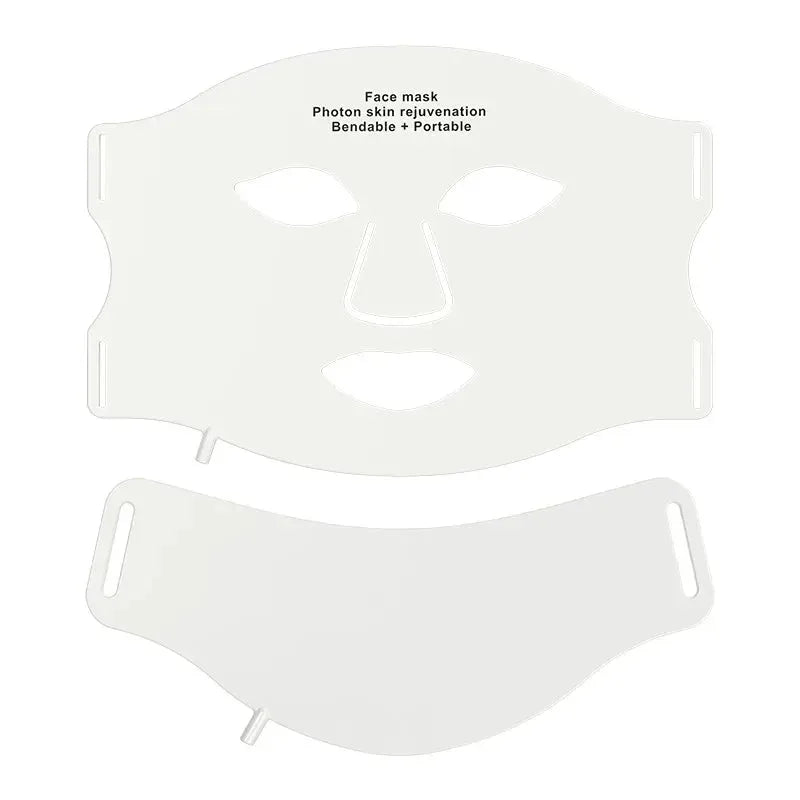7 Color LED Face Mask with Neck Wireless Portable Red Light Therapy for Anti-Aging, Wrinkles, Skin Rejuvenation, Home Use from PriceLows™