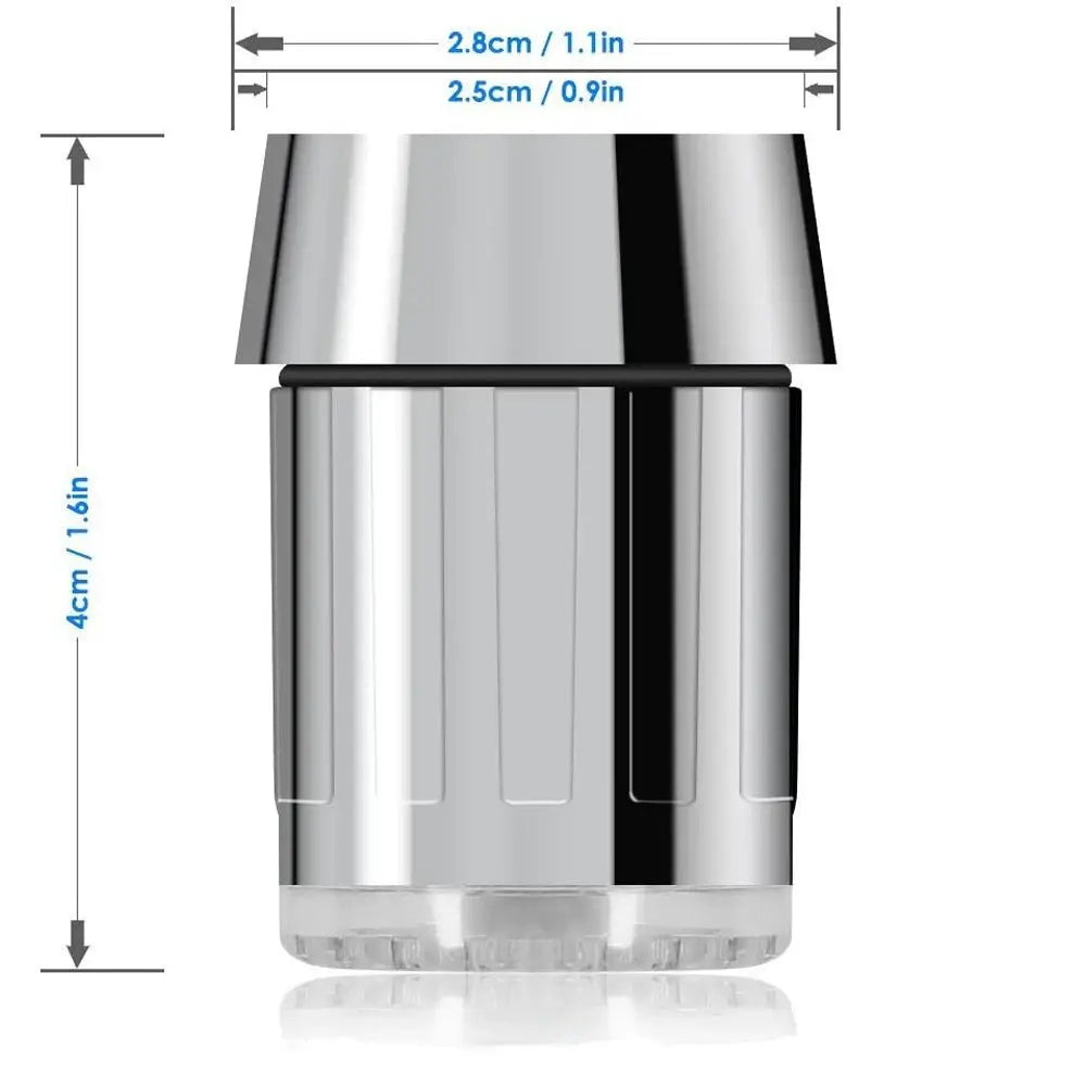 7-Color Change Automatically LED Faucet Head Glow Water Saving Stream Light Faucet Aerator Tap Nozzle for Kitchen Bathroom from PriceLows™