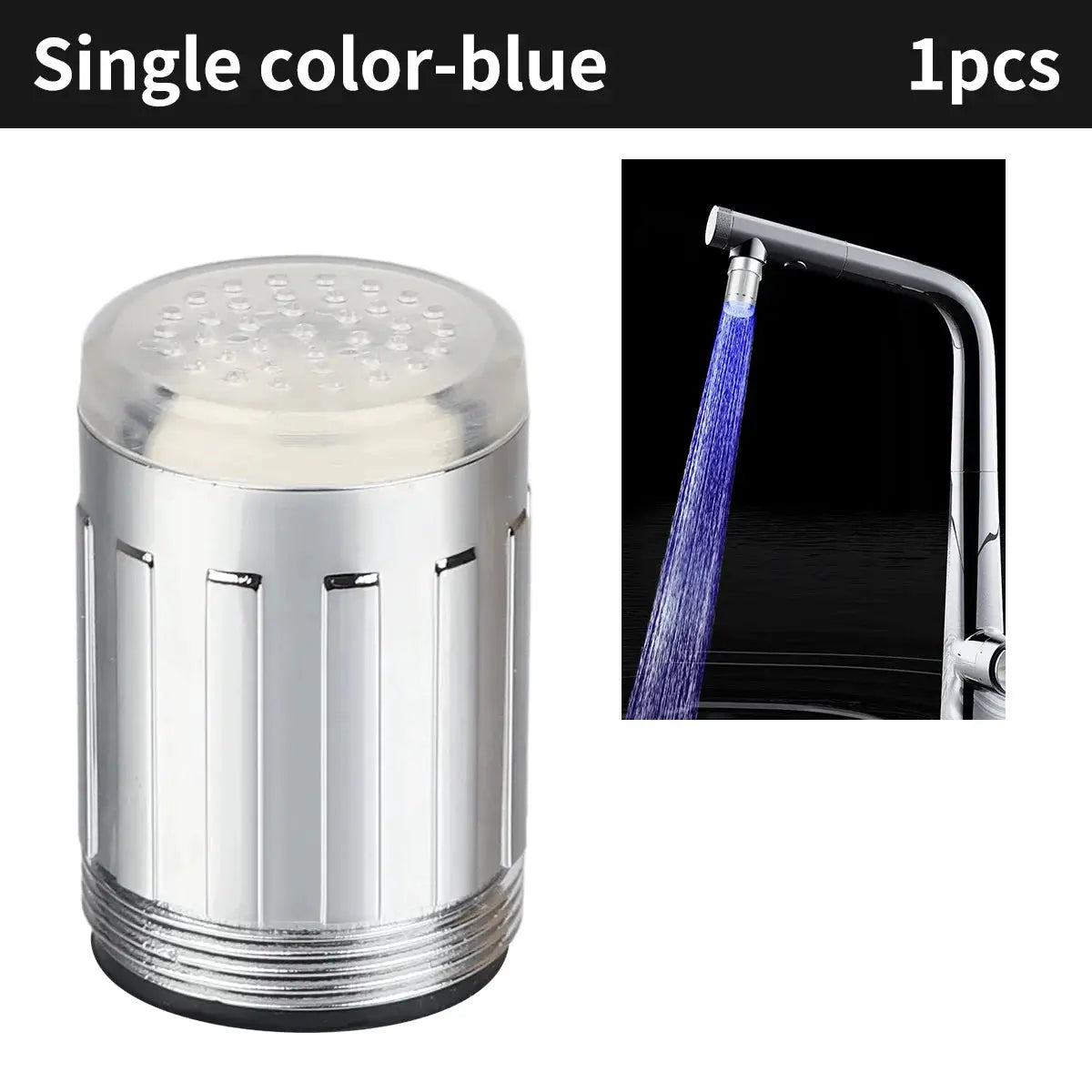LED Faucet Aerator | Temperature Sensitive | 7 Color Change | Universal Fit from PriceLows™