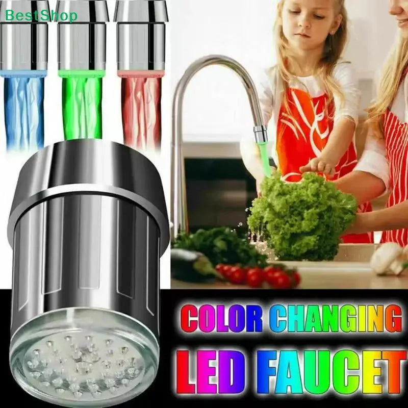 LED Faucet Light | Color Changing Temperature Sensor | Universal Fit from PriceLows™