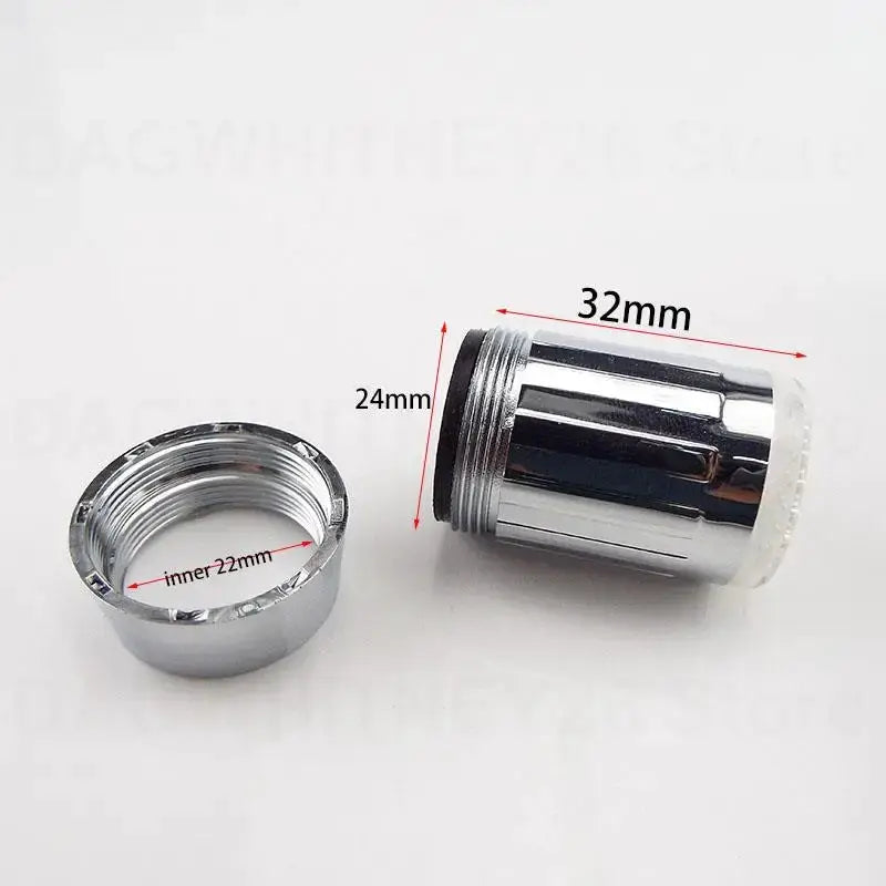 LED Tap Nozzle Faucet Shower Temperature Sensitive 3 Color Light Kitchen Faucet Spouts Water Saving Faucet Aerator Bathroom U26 from PriceLows™