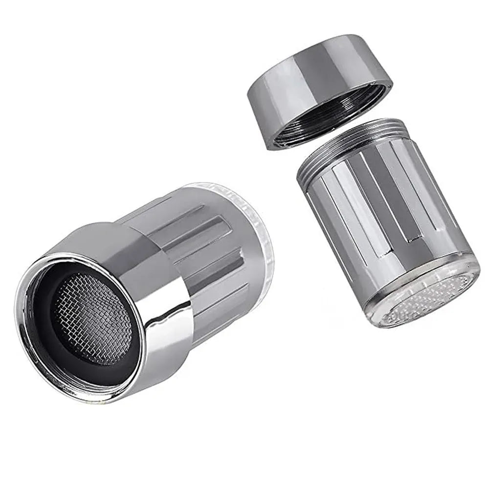 7-Color Change Automatically LED Faucet Head Glow Water Saving Stream Light Faucet Aerator Tap Nozzle for Kitchen Bathroom from PriceLows™