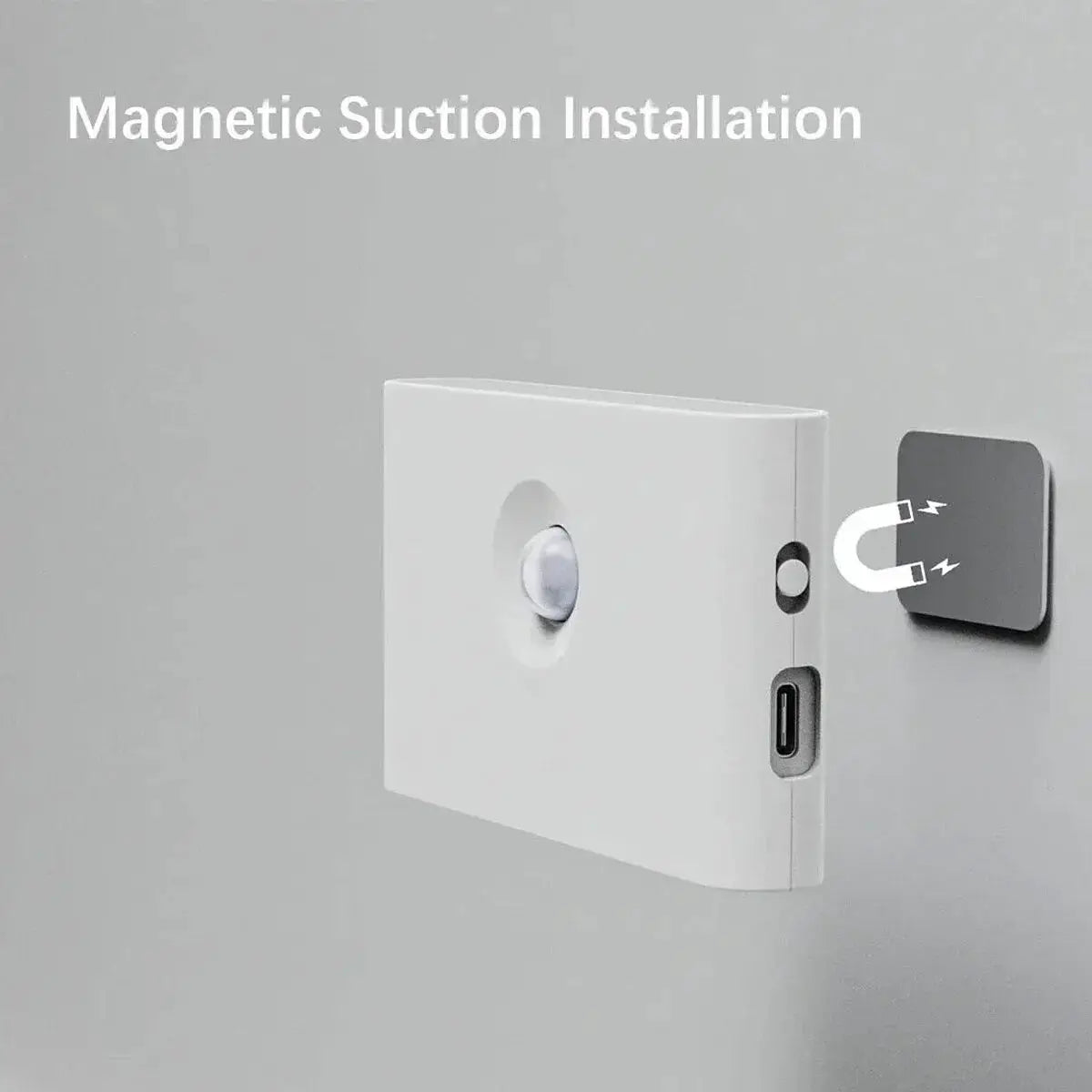 LED Induction Night Light Wireless USB Charging Human Body Induction Wall Light Bedroom Corridor Cabinet Bathroom Night Light from PriceLows™