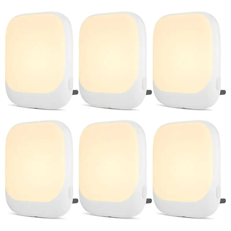 LED Nightlight 3 Brightness Adjustable With Dusk To Dawn Motion Sensor Dimmable Plug In Night Light For Bedroom Bathroom Kitchen from PriceLows™