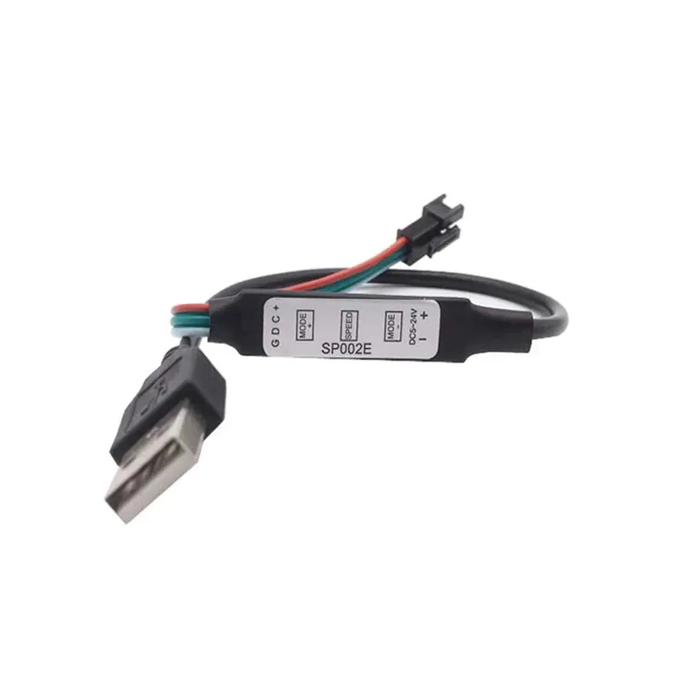 WS2811 WS2812B Led Pixels Strip Light Controller WS2812 USB/DC MINI 3Keys RF 14/17/21Keys Led Tape Remote Controller DC5-24V from PriceLows™