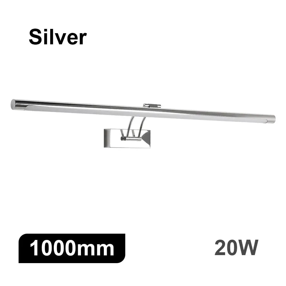 Modern Interior Wall Lamp 80 100cm Led Apply wall light Black Silver Bathroom Lighting Wall Mounted Picture Light Wall Sconce from PriceLows™