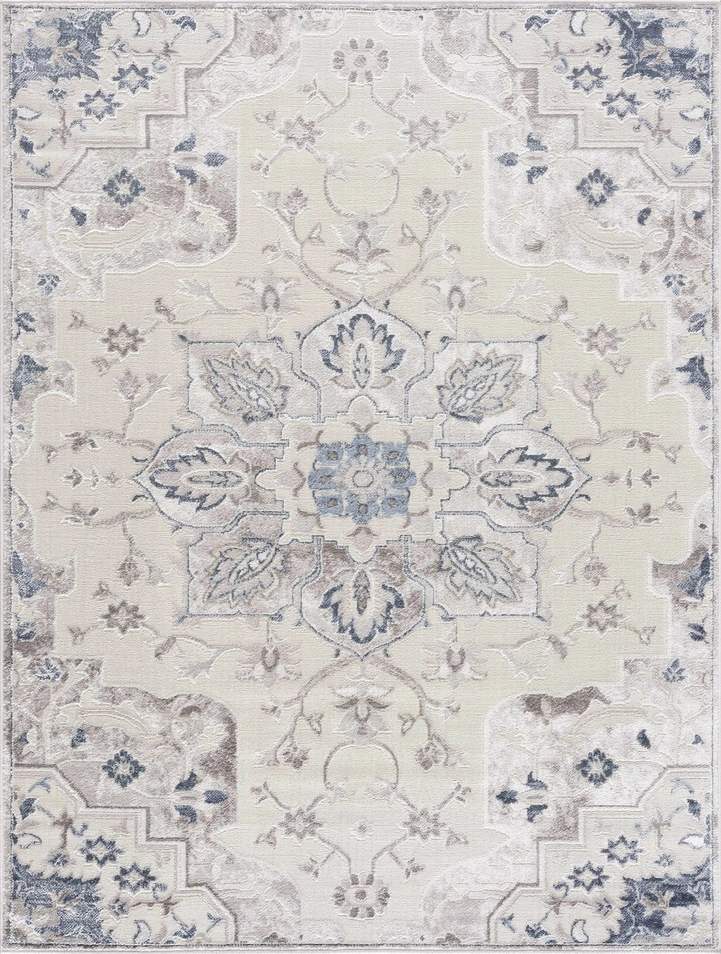 Calum Blue & Gray Area Rug from PriceLows™