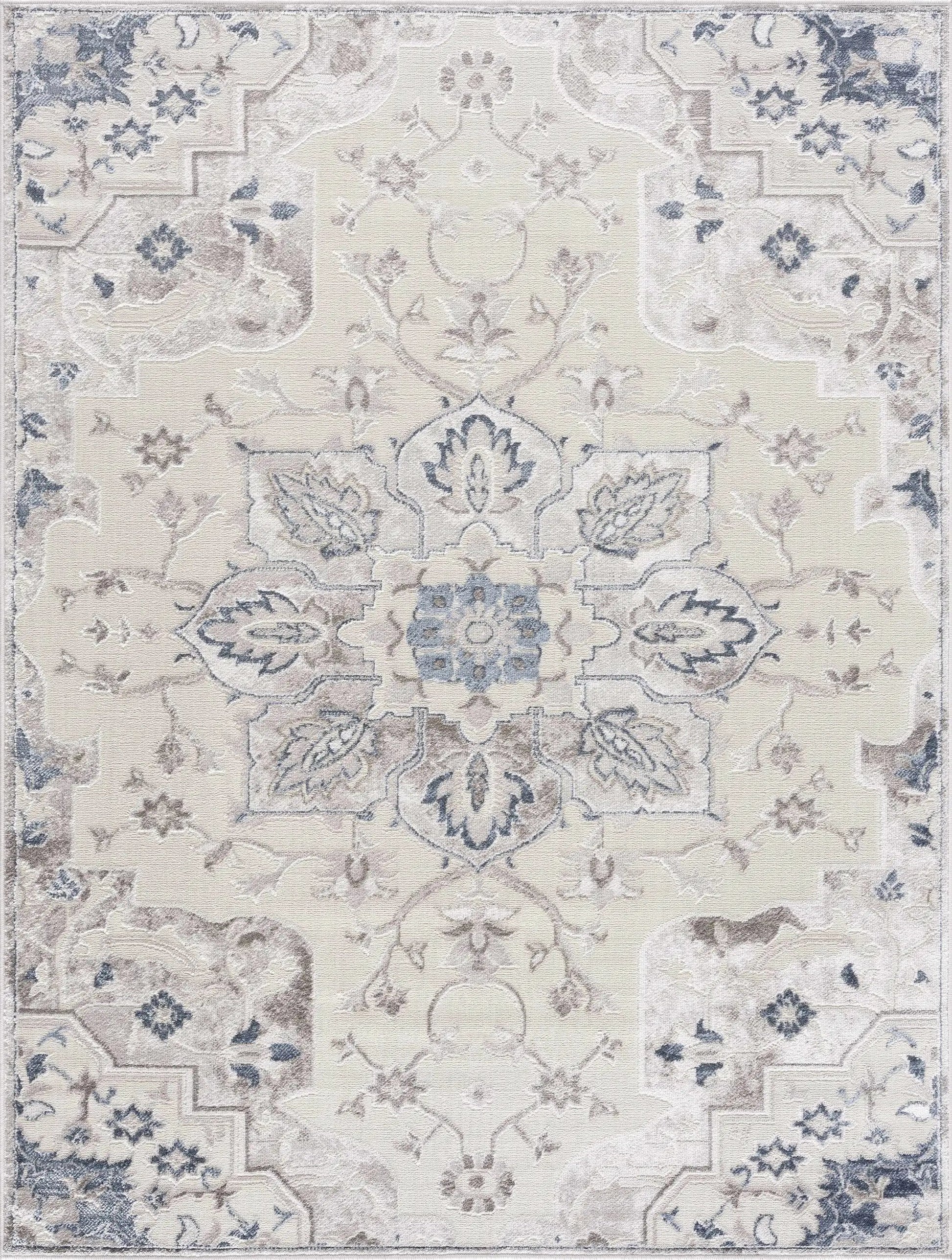 Calum Blue & Gray Area Rug from PriceLows™