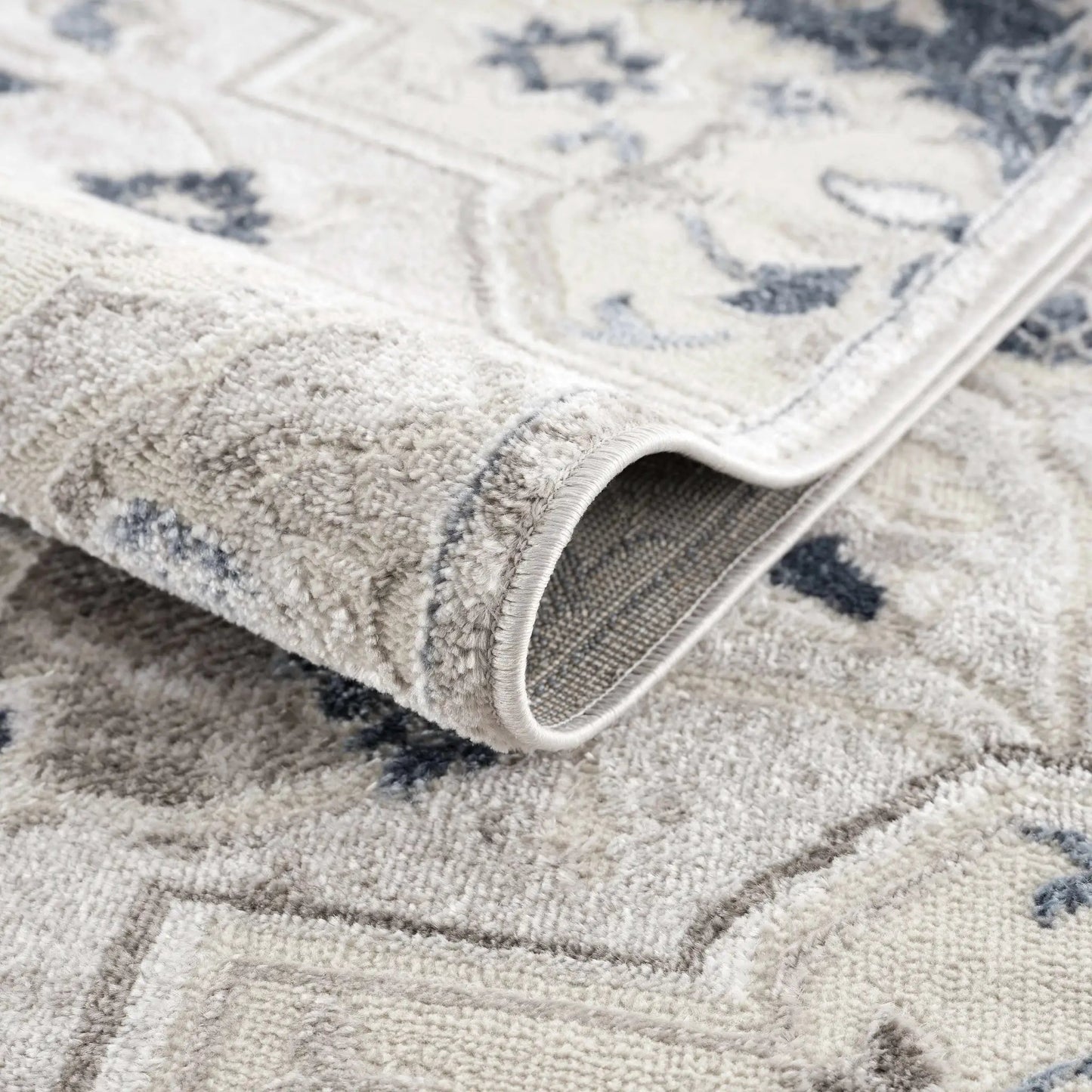 Calum Blue & Gray Area Rug from PriceLows™