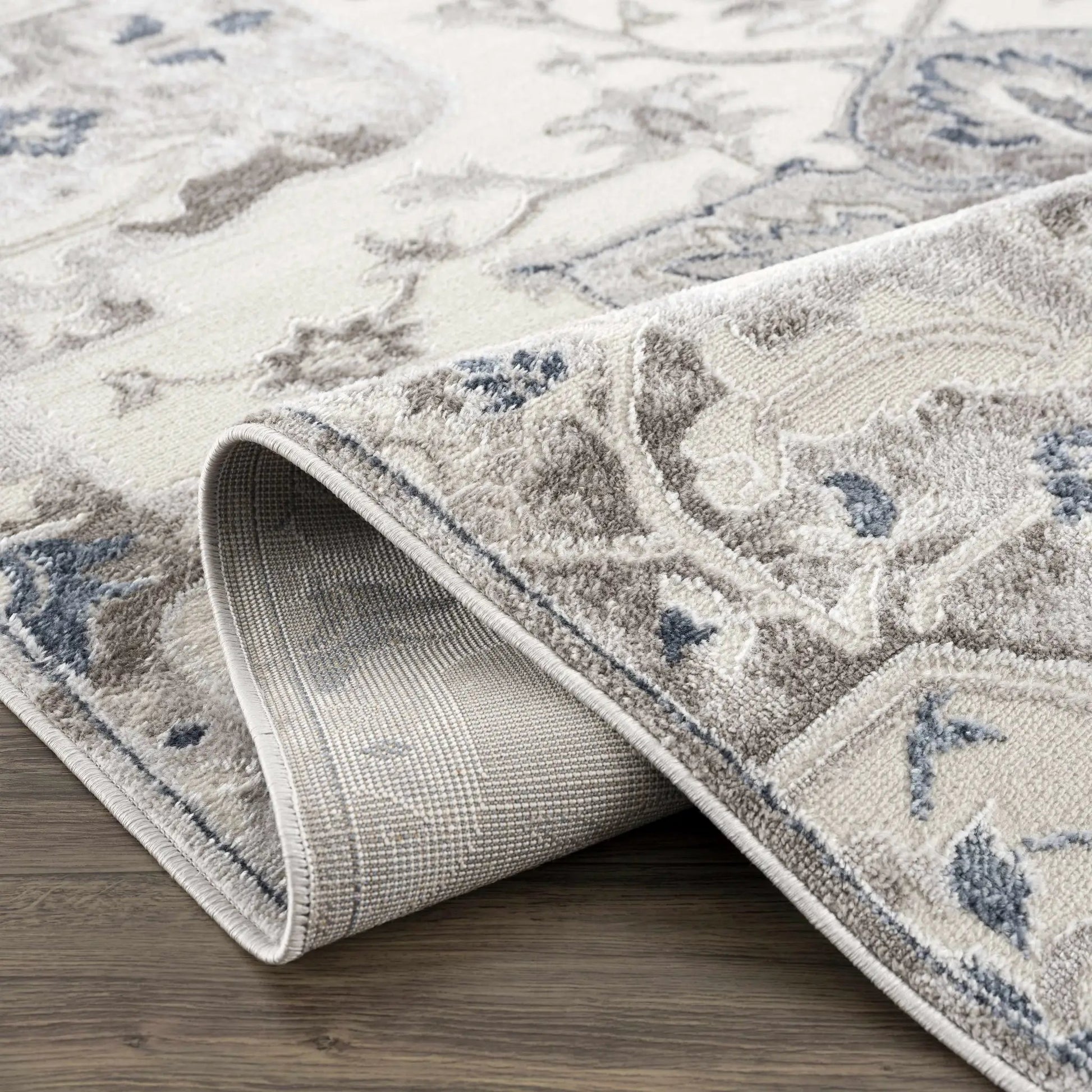 Calum Blue & Gray Area Rug from PriceLows™