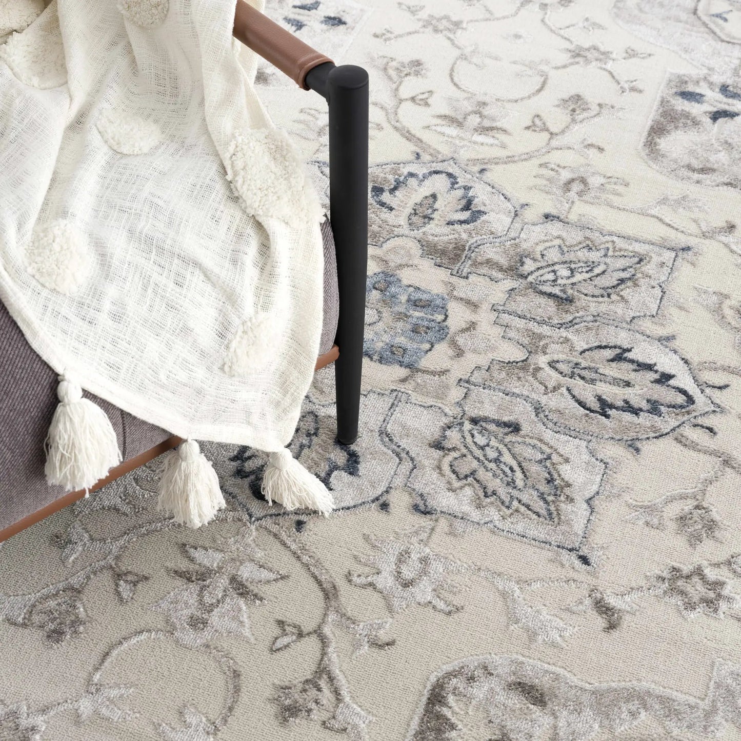 Calum Blue & Gray Area Rug from PriceLows™