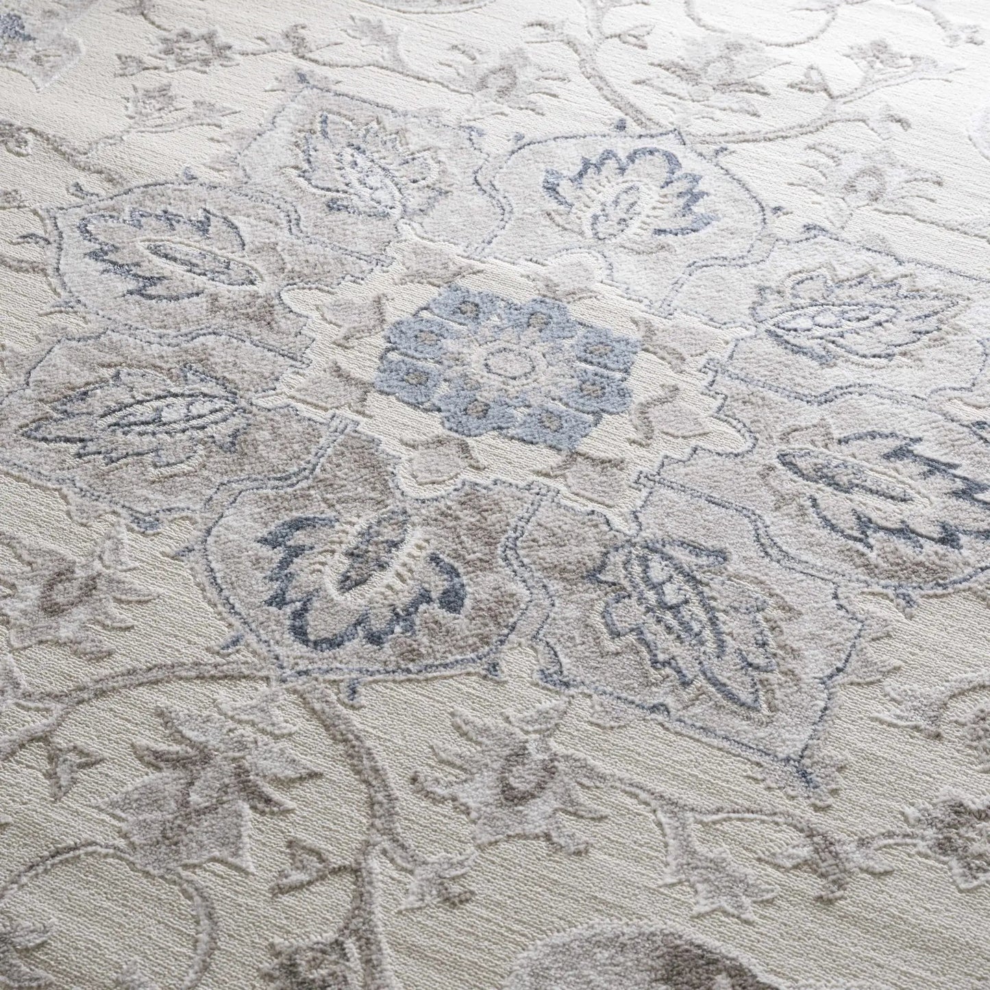 Calum Blue & Gray Area Rug from PriceLows™