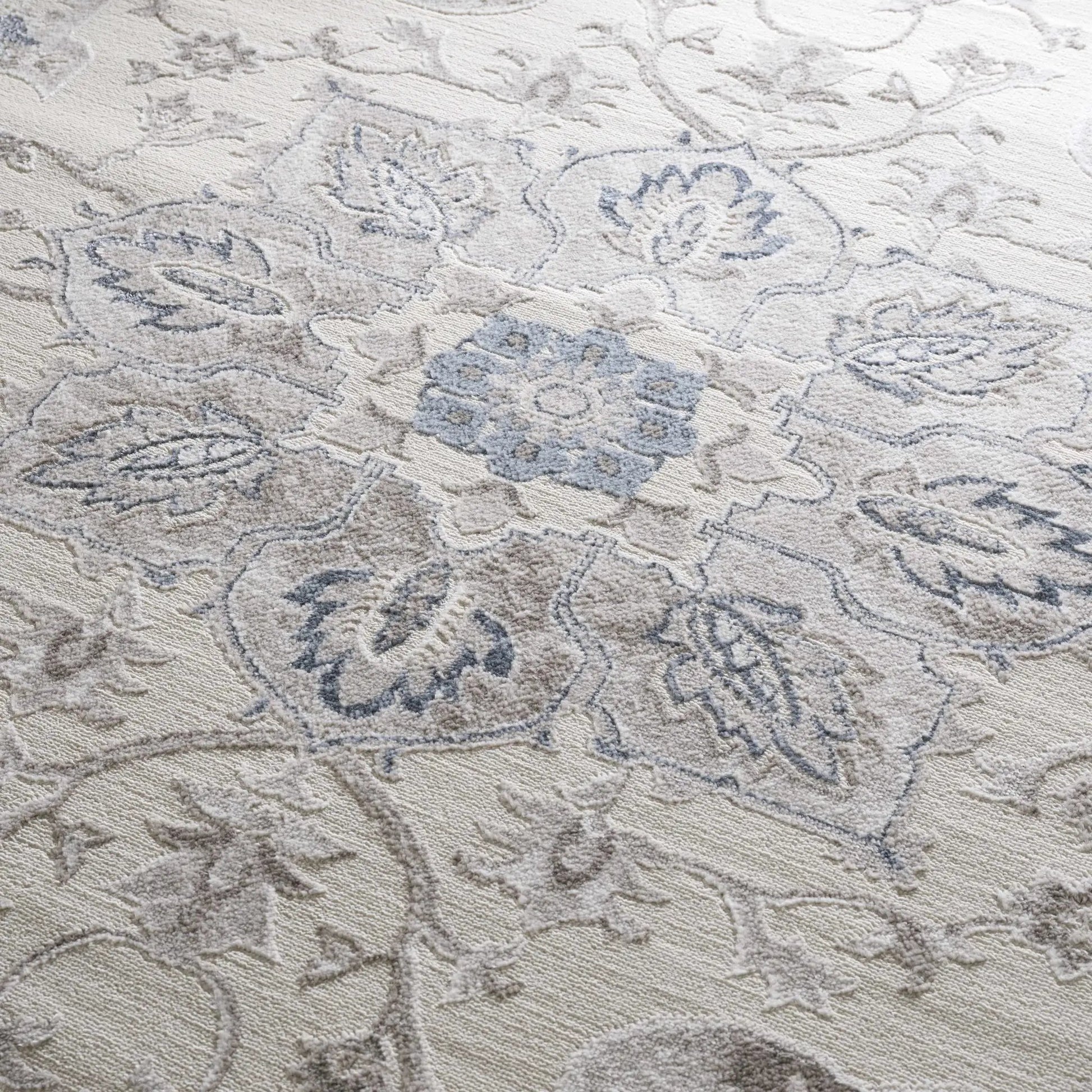 Calum Blue & Gray Area Rug from PriceLows™