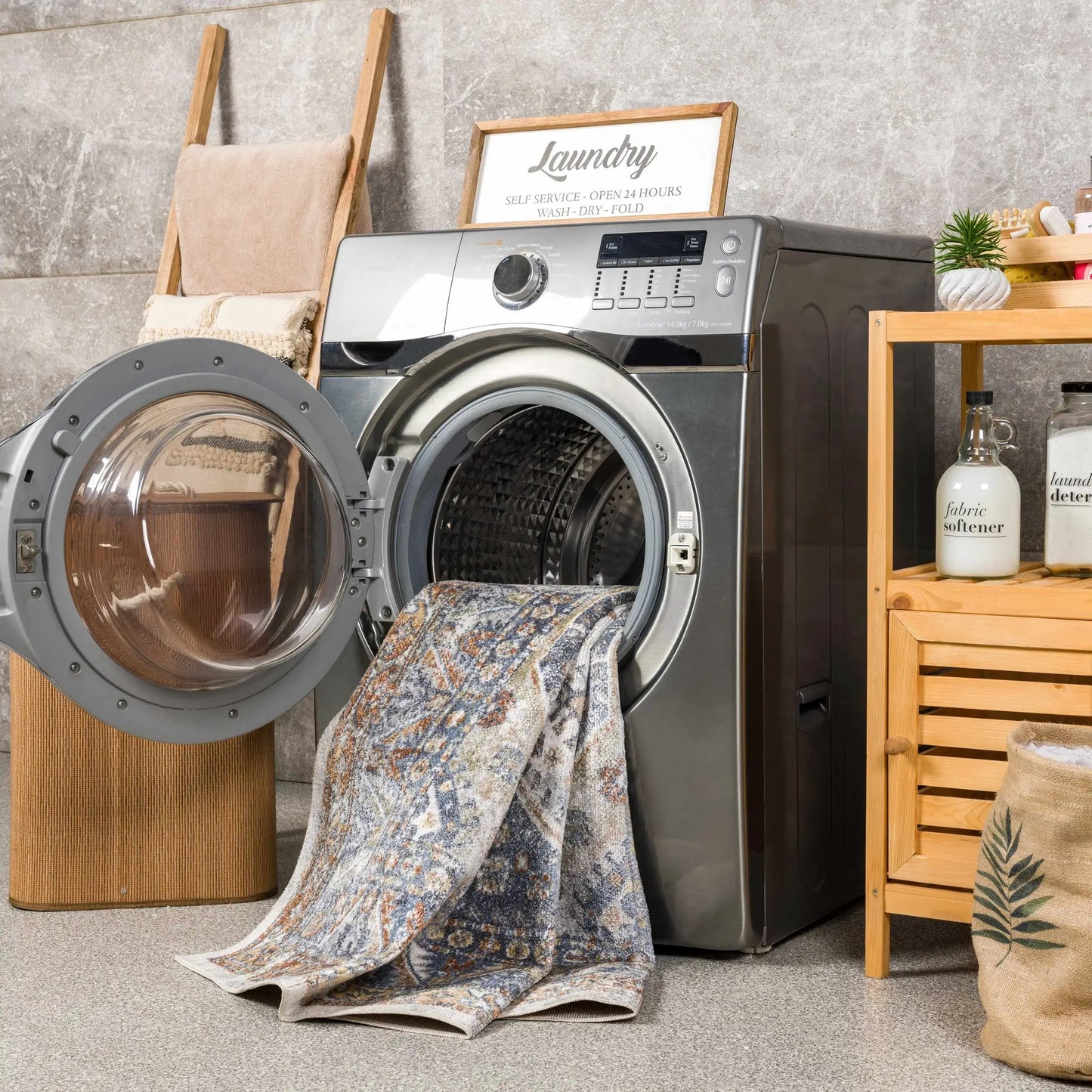 Afya Washable Area Rug from PriceLows™
