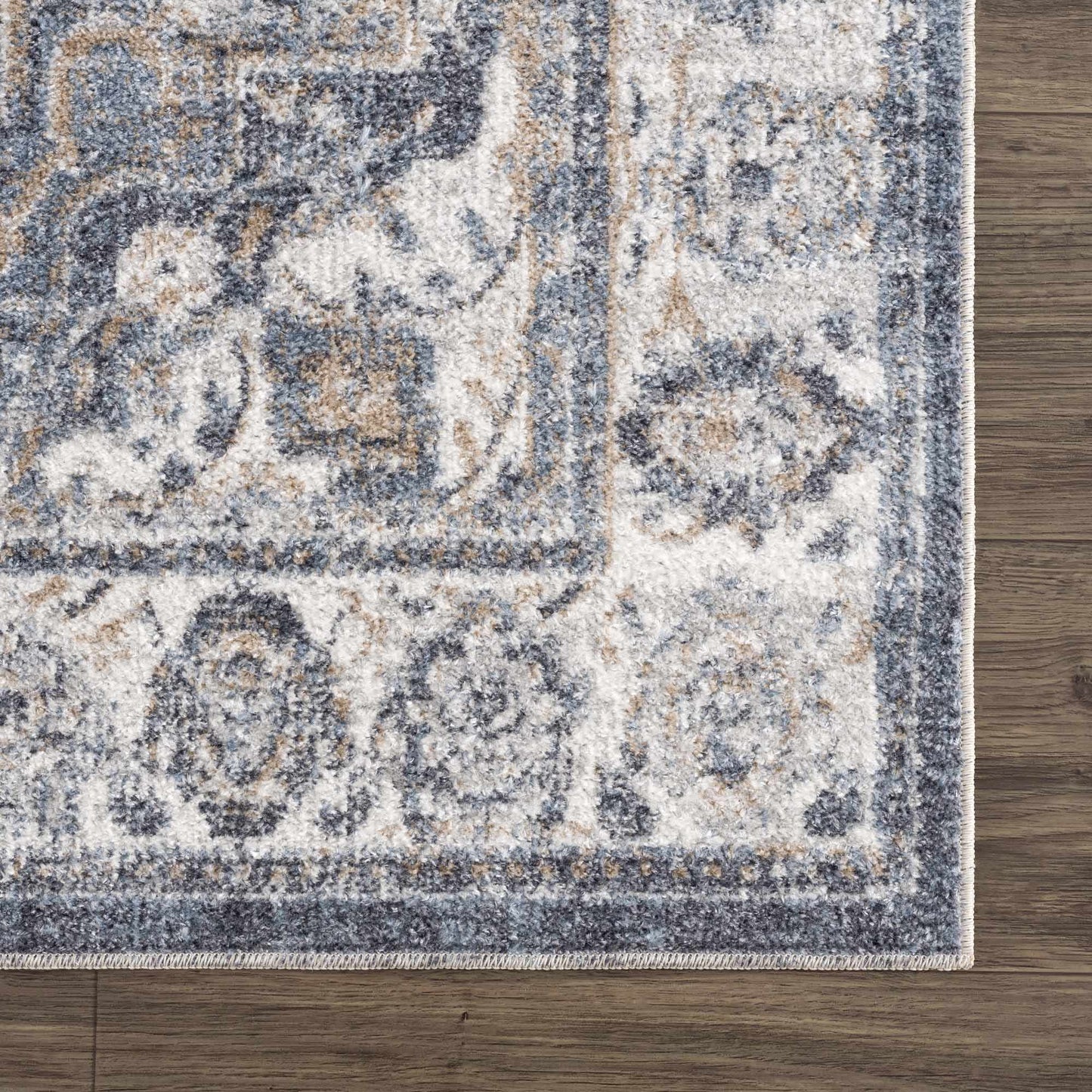 Aurum Blue Washable Area Rug from PriceLows™