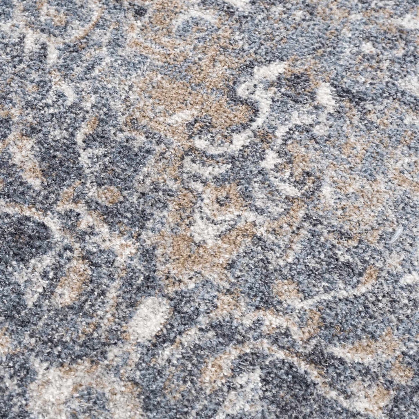 Aurum Blue Washable Area Rug from PriceLows™