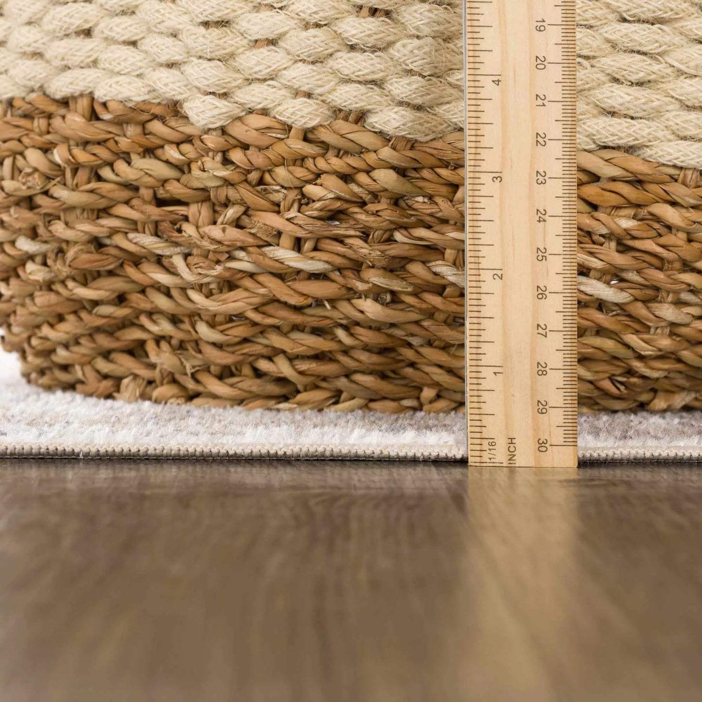 Blue Brown Hera Washable area rug from PriceLows™