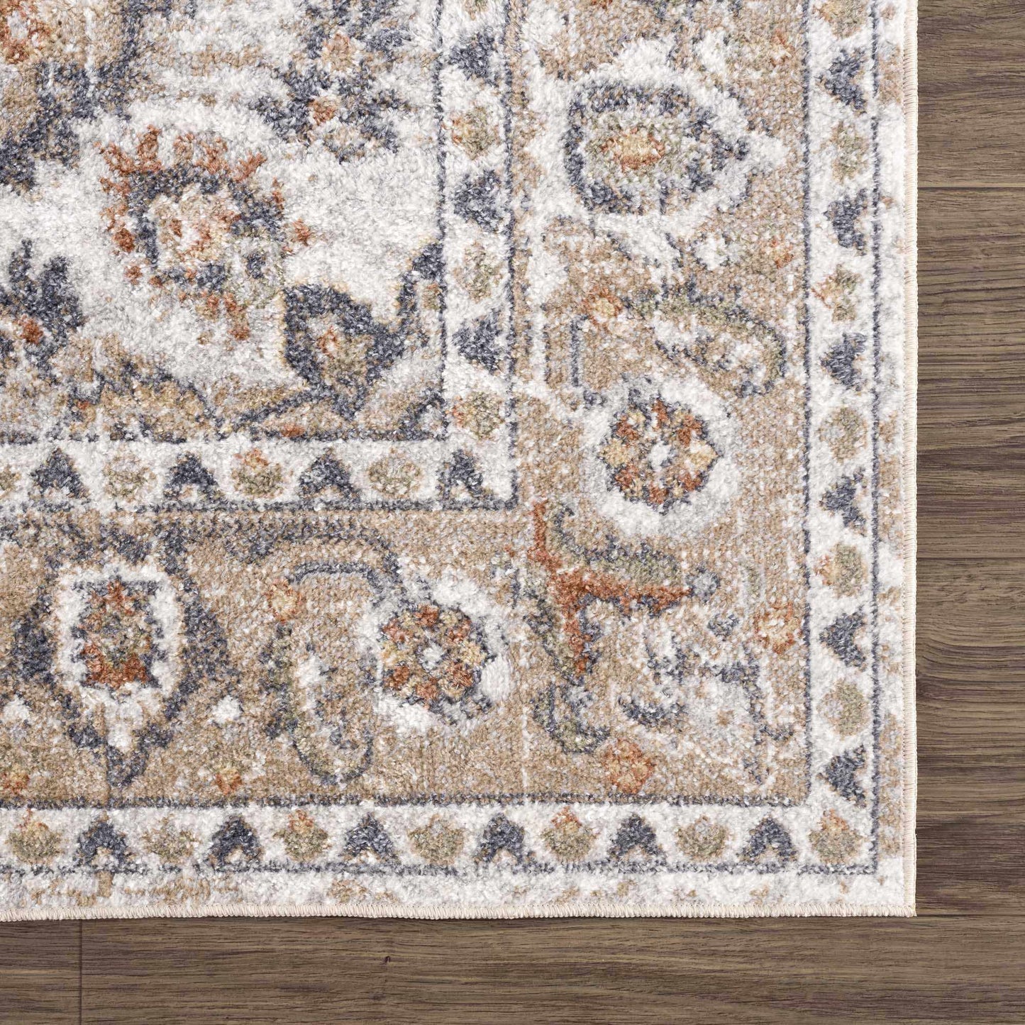 Beige Hiti Washable area rug from PriceLows™