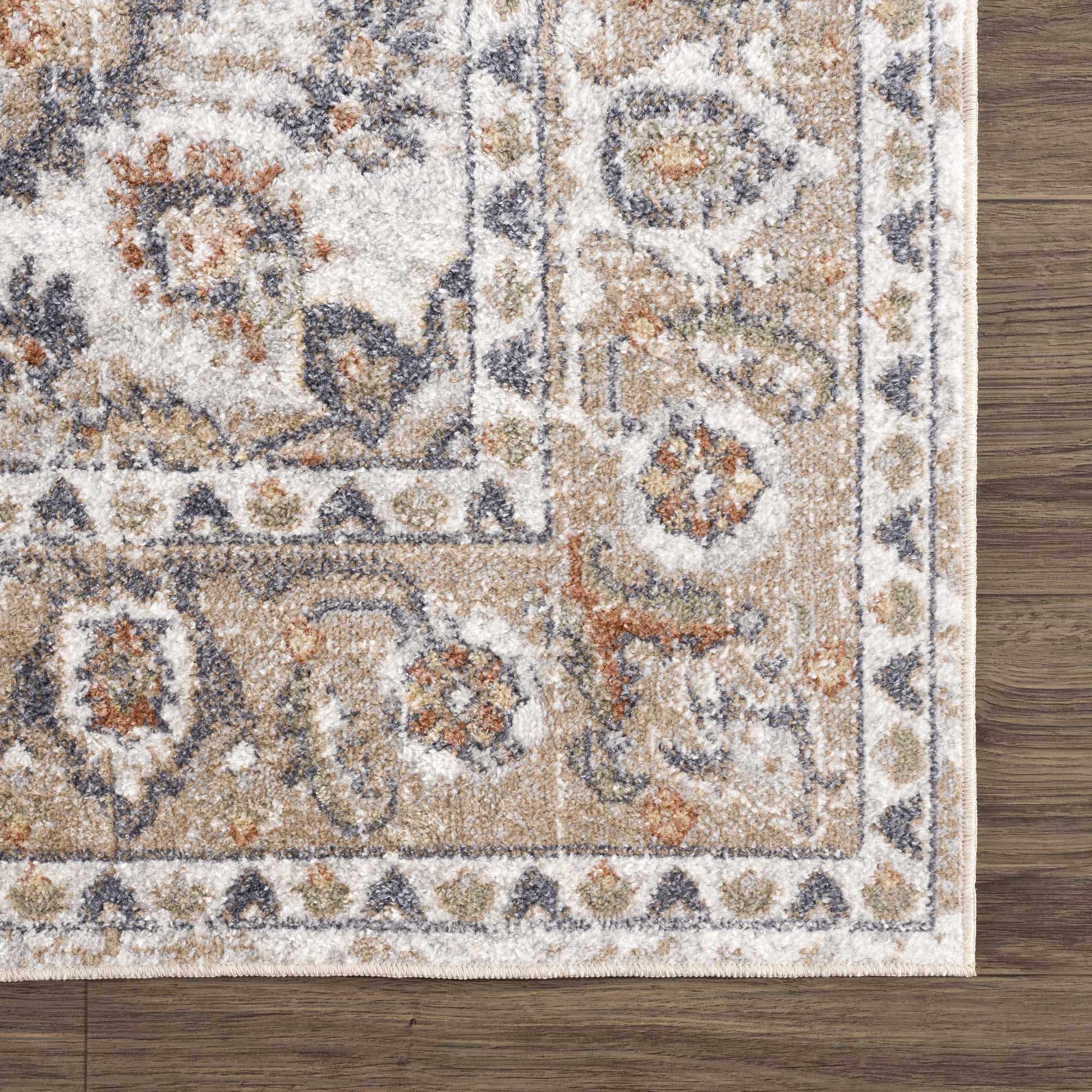 Beige Hiti Washable area rug from PriceLows™