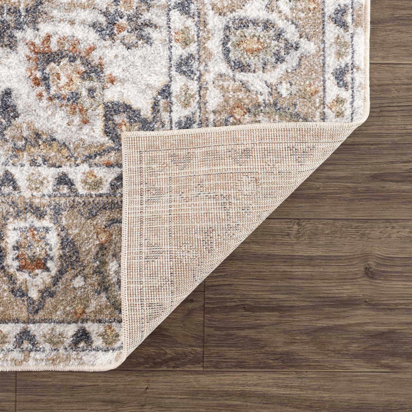 Beige Hiti Washable area rug from PriceLows™