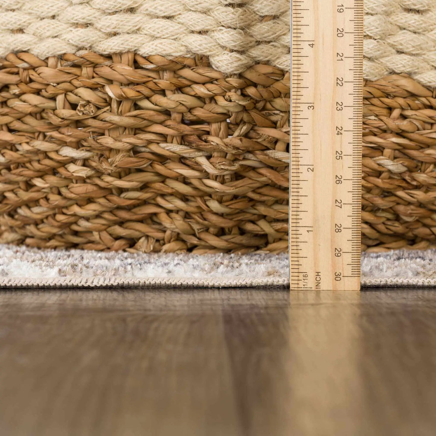 Beige Hiti Washable area rug from PriceLows™
