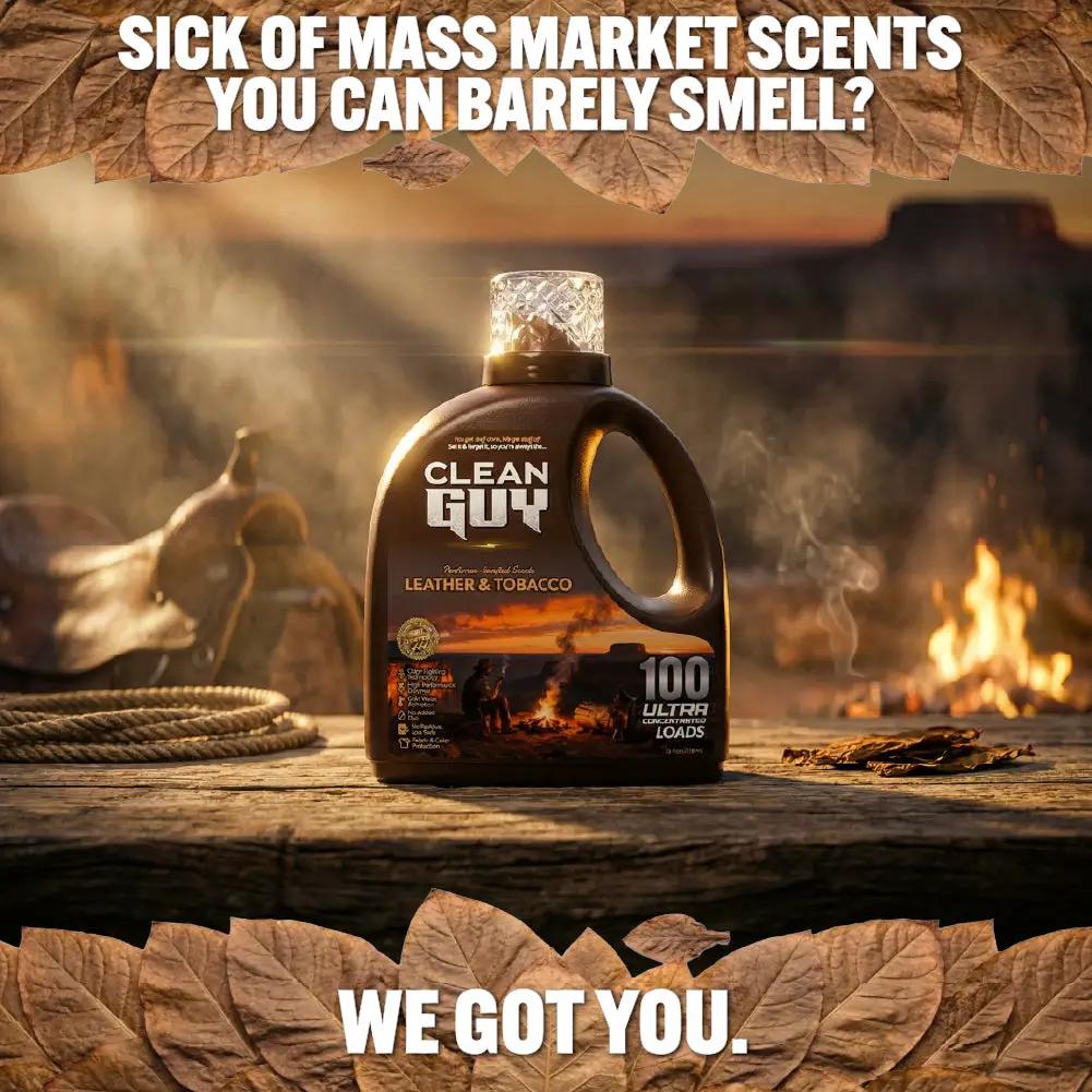 Heavy Duty Premium Laundry Detergent (100 Loads) - LEATHER & TOBACCO from PriceLows™