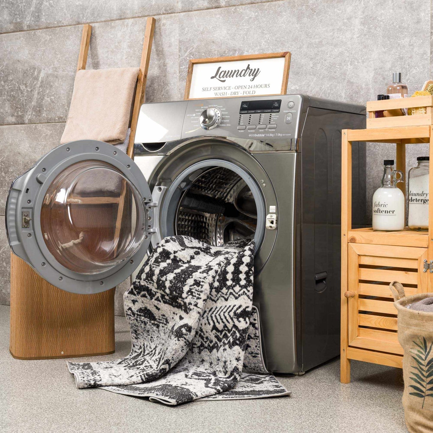 Lyssons Washable Area Rug from PriceLows™