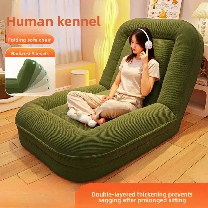 Lazy Sofa Recliner | Foldable Metal Frame | PriceLows™