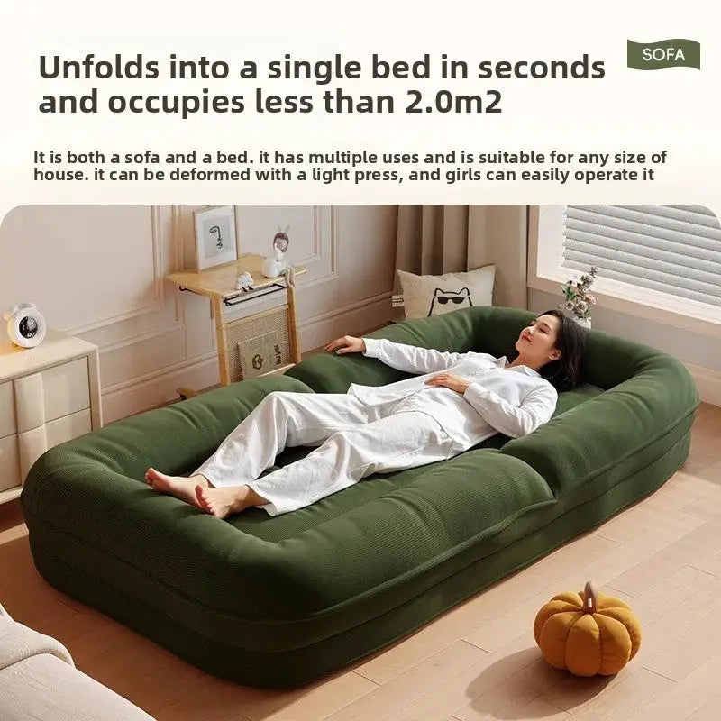 Lazy Sofa Recliner | Foldable Metal Frame | PriceLows™