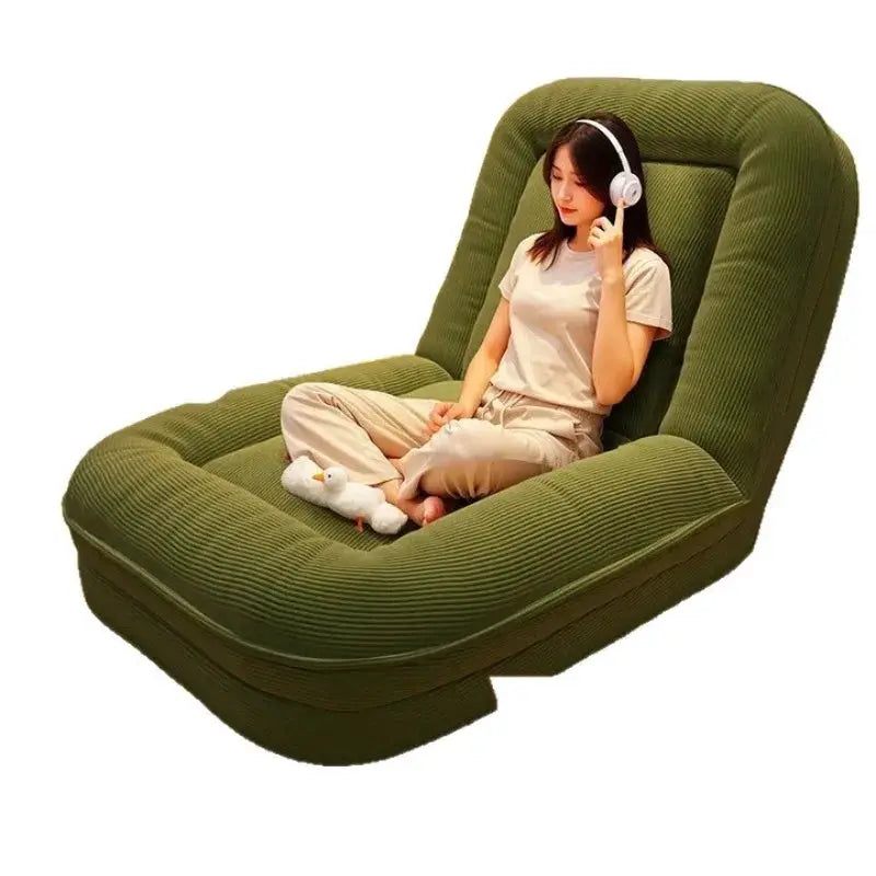 Lazy Sofa Recliner | Foldable Metal Frame | PriceLows™