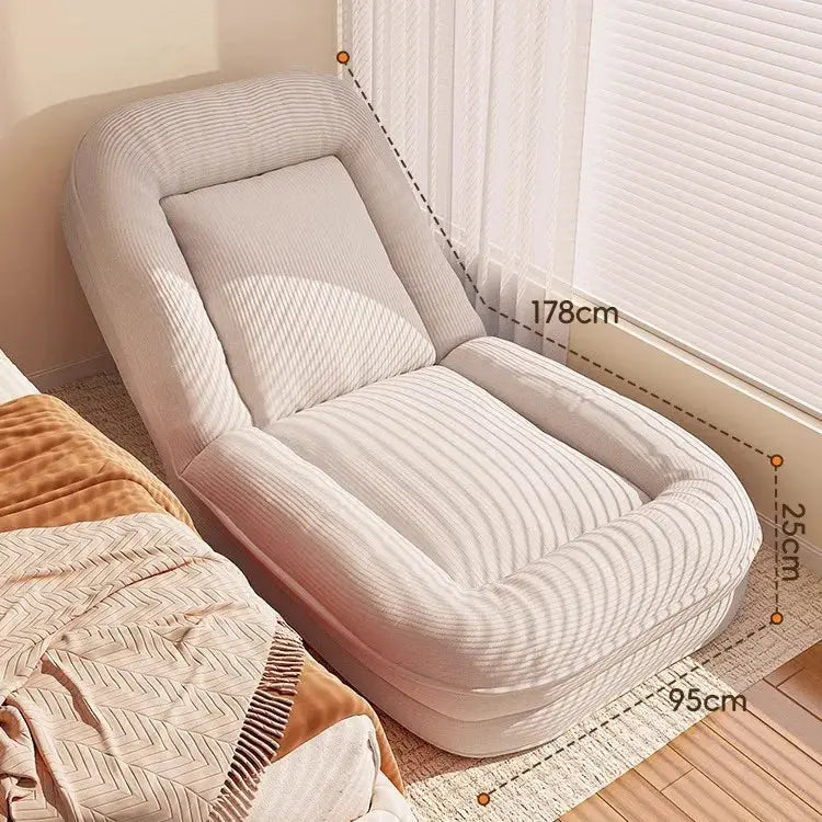 Lazy Sofa Recliner | Foldable Metal Frame | PriceLows™