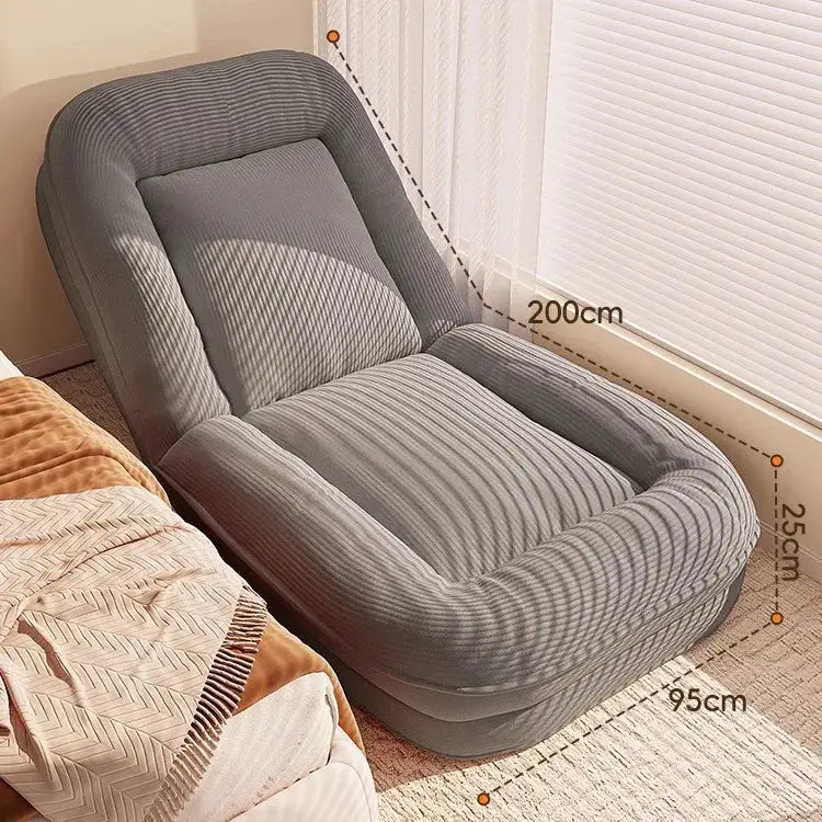 Lazy Sofa Recliner | Foldable Metal Frame | PriceLows™