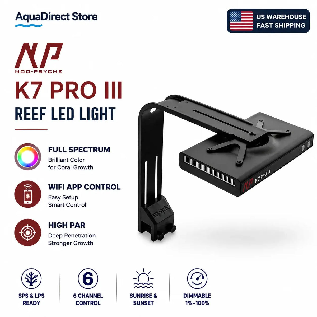 Led Aquarium Light | Wifi App Control | PriceLows™