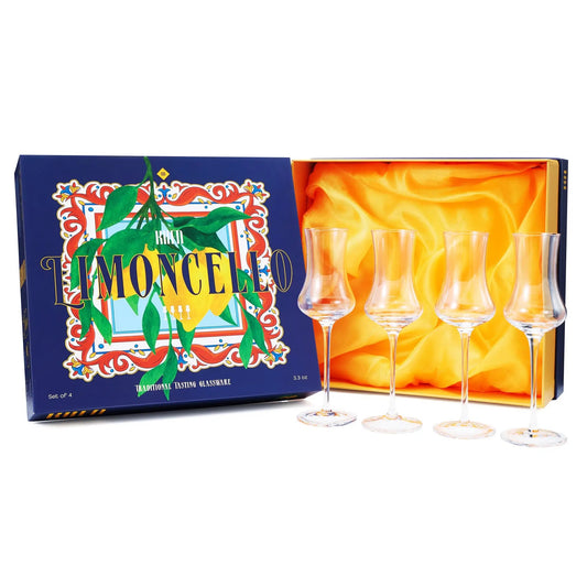 Specialty Limoncello Cocktail Glassware, Set of 4 from PriceLows™